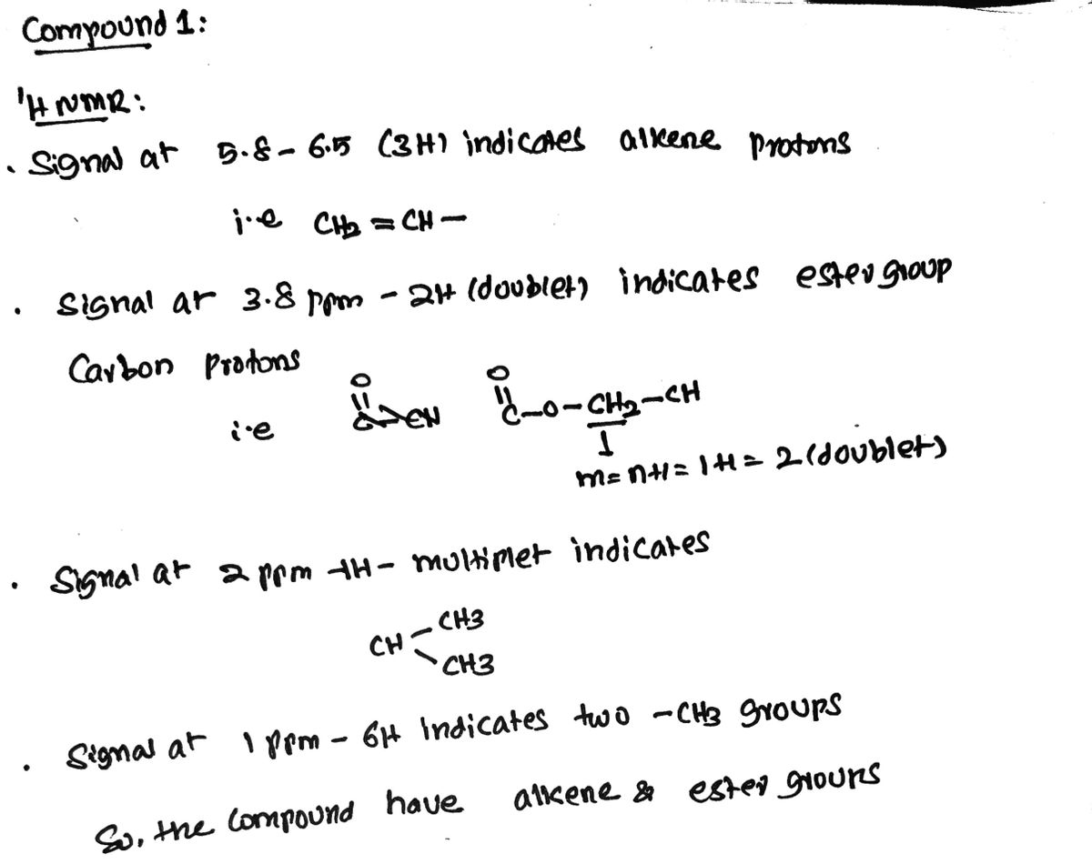 Chemistry homework question answer, step 1, image 1